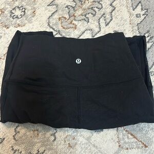 Lululemon black mesh leggings - size small